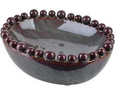 Mondex Since 1986 YARINE BALL Ovalus dekoratyvinis indas 22x17x8cm rutuliukai