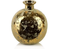 Mondex Since 1986 YARINE GOLD vaza 16x6x16cm