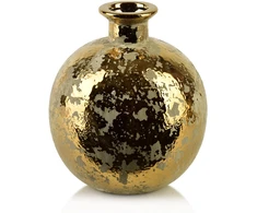 Mondex Since 1986 YARINE GOLD Wazon 16x6x16cm