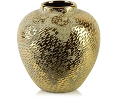 Mondex Since 1986 YARINE GOLD Wazon 20x9,5x25cm