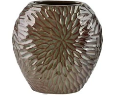 Mondex Since 1986 YARINE vaza 20x10x20cm violetinė+žalia