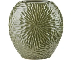 Mondex Since 1986 YARINE vaza 25x12x26cm žalia
