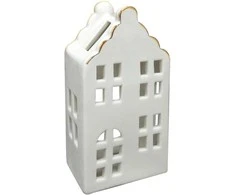 Mondex Since 1986R HUTTE Domek žibintas 7x5x13,8 cm