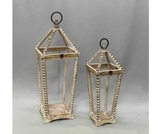 Lumarko Mondex Since 1986R LOKKE 2 žibintų rinkinys XL: 29,5 x 29,5 x 76,5 cm; I: 22 x 22 x 59,5 cm