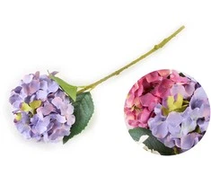 Mondex Since 1986R VIRIDIS Dirbtinės gėlės hortenzija 62x16cm violetinė