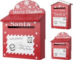 Nežinomas Christmas decoration Mailbox ARD200050. 20 cm. red col.