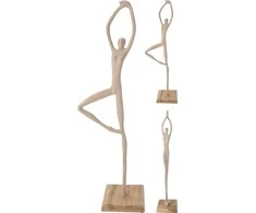 Madison Mondex SKULPTŪRA 48CM TAUPE 2 TIPAI