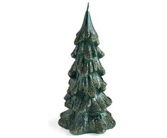 Mondex EGLĖLĖS žvakės figūrėlė maža 9,5x16cm, žalias parafinas