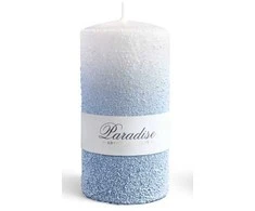 Mondex Świeca PARADISE walec mały 7x7x10cm parafinowa mėlyna