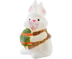 Emkl Mondex žvakė BUNNY figūrėlė 10x13cm balta