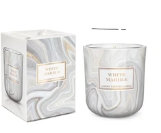 Mondex Świeca zapachowa w szkle Baltas MARBLE 150 g