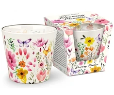 Mondex Świeca zapachowa w szkle BLOOMING MEADOW 115g