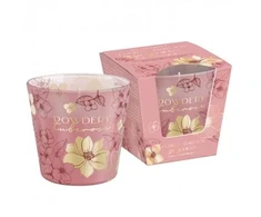 Mondex Świeca zapachowa w szkle FLORAL GARDEN115g POWDERY TUBEROSE