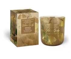 Mondex Świeca zapachowa w szkle GOLDEN GINKO150g BRONZE SHADES