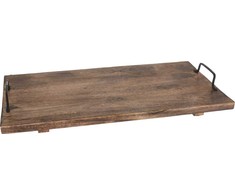 Vilde Serviravimo padėklas medinė su rankenomis 56x29,6 cm