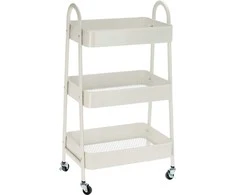 Mondex Storage Solutions Organizatorius Metalinis Balas 3-Niveaus 44x31,5x78,5 cm