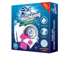Mondex WASCHKONIG Spalva gaudymo servetėlės 20 vnt