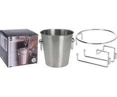 Excellent Houseware Kibiras su laikikliu indas ant ledo šampano vyno degtinės viskio butelis