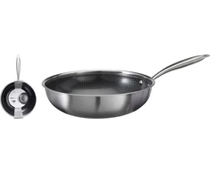 Mondex WOK ZE STALI NIERDZEWNEJ ALU D28CM