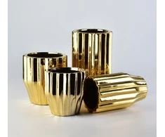 Mondex YVONNE GOLD WAZON 14x14x24,5 cm