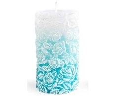 Affek Design Mondex Žvakės cilindras didelis 8x18,5cm ROSE turkio parafinas