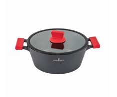 ZWIEGER OBSIDIANO PUODAS 24CM INDUKCINIS DANGAS