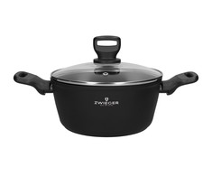 Puodas Zwieger Zwieger Stiga Puodas su dangteliu 24cm 4,5l