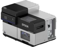 Spausdintuvas Epson ColorWorks C8000e, cutter, disp., USB, Tinklinis, kit (USB), juodas, pilkas