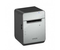 Lipdukų spausdintuvas Epson TM-L100, 8 dots/mm (203 dpi), cutter, linerless, USB, Lightning, BT, Tinklinis, juodas