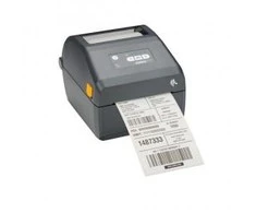 Lipdukų spausdintuvas Zebra ZD421c, cartridge, 12 dots/mm (300 dpi), RTC, EPLII, ZPLII, USB, USB Host, BT (BLE), Tinklinis, pilkas