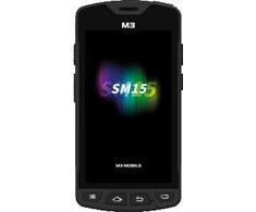 M3 Mobile SM15, 2D, MR, SE4750, 12.7 cm (5), Full HD, GPS, BT (BLE), Wi-Fi, 4G, NFC, Android, GMS, ext. bat.