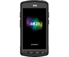 M3 Mobile SM20, 2D, SE4750, 12.7 cm (5), GPS, USB, BT (5.1), Wi-Fi, 4G, NFC, Android, GMS, RB, juodas