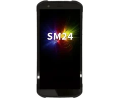 M3 Mobile SM24X, 2D, GPS, Camera, front camera, hot-swap, USB-C, BT, Wi-Fi (Wi-Fi), eSIM, 4G, NFC, Android, GMS, juodas
