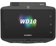 M3 Mobile WD10, 10.5 cm (4), Projected Capacitive, USB-C, BT, Wi-Fi, NFC, Android