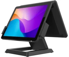 Monitorius HiStone HERO II, HK578, 38.1 cm (15), USB, poweredUSB, RS232, 5.0, Ethernet, Intel Celeron J, SSD, dark pilkas