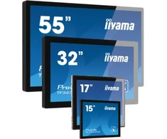 Monitorius iiyama ProLite open-frame LCDs, 39.6 cm (15,6), Projected Capacitive, 10 TP, Full HD, kit (USB), juodas