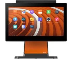 Monitorius SUNMI D2s LITE, 39.6 cm (15,6), Full HD, CD, USB, BT, Ethernet, Wi-Fi, Android, juodas, oranžinis