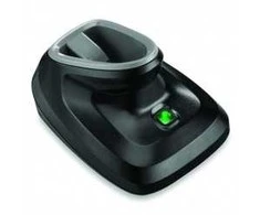 Zebra charging/transmitter cradle, presentation, juodas