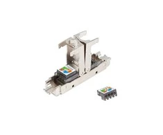 LANBERG 2x RJ-45 FTP cat 6A kištukas 8P8C adapteris be įrankių