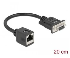 Delock serijinis RS-232/422/485 adapteris DB9 lizdas į RJ45 lizdą