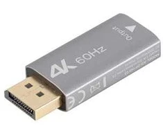 Lanberg Displayport (M) to HDMI (F) Adapteris 4K, Sidabrinis | AD-DP-HD-01
