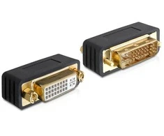 ADAPTER DVI-I(F)(24+5) DUAL LINK->DVI-I(M)(24+5) DUAL LINK BECZKA JUODA DELOCK