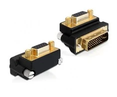 ADAPTER DVI-I(M)(24+5) DUAL LINK->VGA(F) KAMPINIS 270" JUODA DELOCK