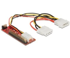 ADAPTER SATA 22PIN(F)->IDE 40PIN(M) + ZASILANIE MOLEX BIDIRECTIONAL DELOCK