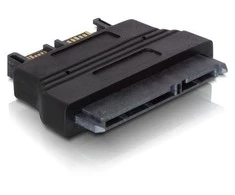 DeLOCK SATA adapteris, SATA 22pin-f -> plonas SATA 7 + 6pin-m