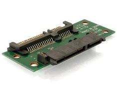 Delock SATA M/F adapterio prailginimo kabelis, 22 kontaktų (65092)