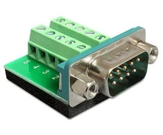 ADAPTERIO TERMINALO BLOKAS 10PIN->DB-9(COM)(M) DELOCK