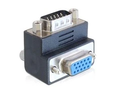 ADAPTER VGA(M)->VGA(F) KAMPINIS 90" DELOCK