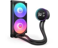 NZXT Kraken Elite 280 RGB V2 LCD juoda