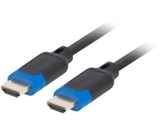 HDMI kabelis M/M V2.1 1M 8K 60HZ CCS JUODA LANBERG